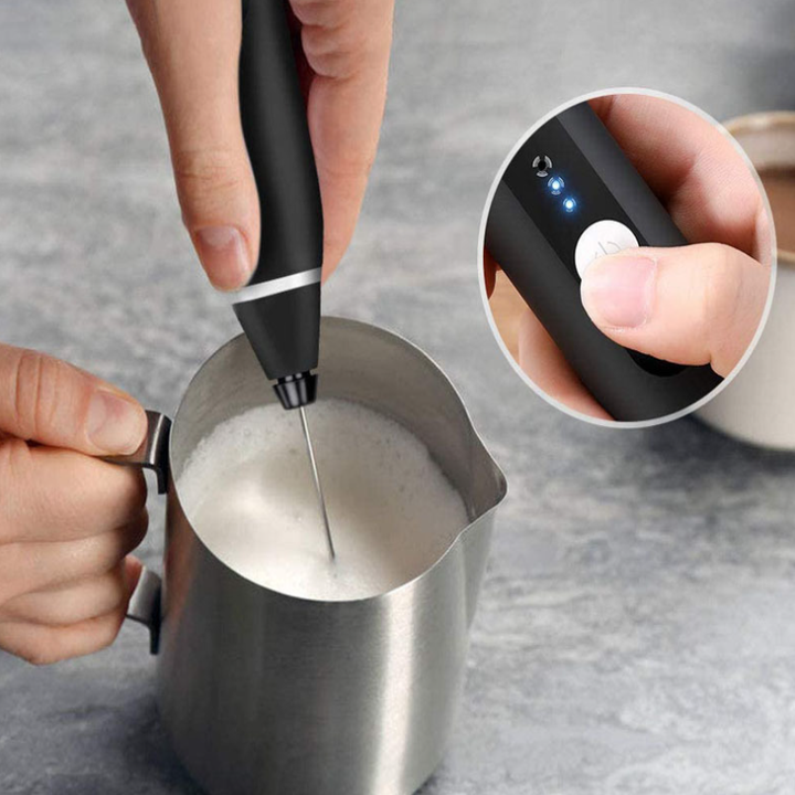 Dụng cụ đánh trứng, tạo bọt 3 trong 1 tích hợp cổng sạc USB MFB1501H