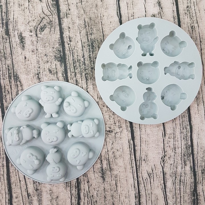 Khuôn silicon kẹo dẻo động vật