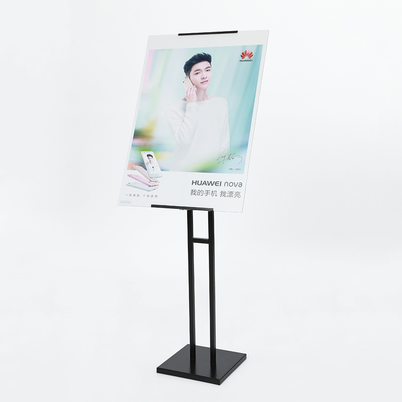 Giá standee để tranh hình chữ H, điều chỉnh được vị trí mặt tranh