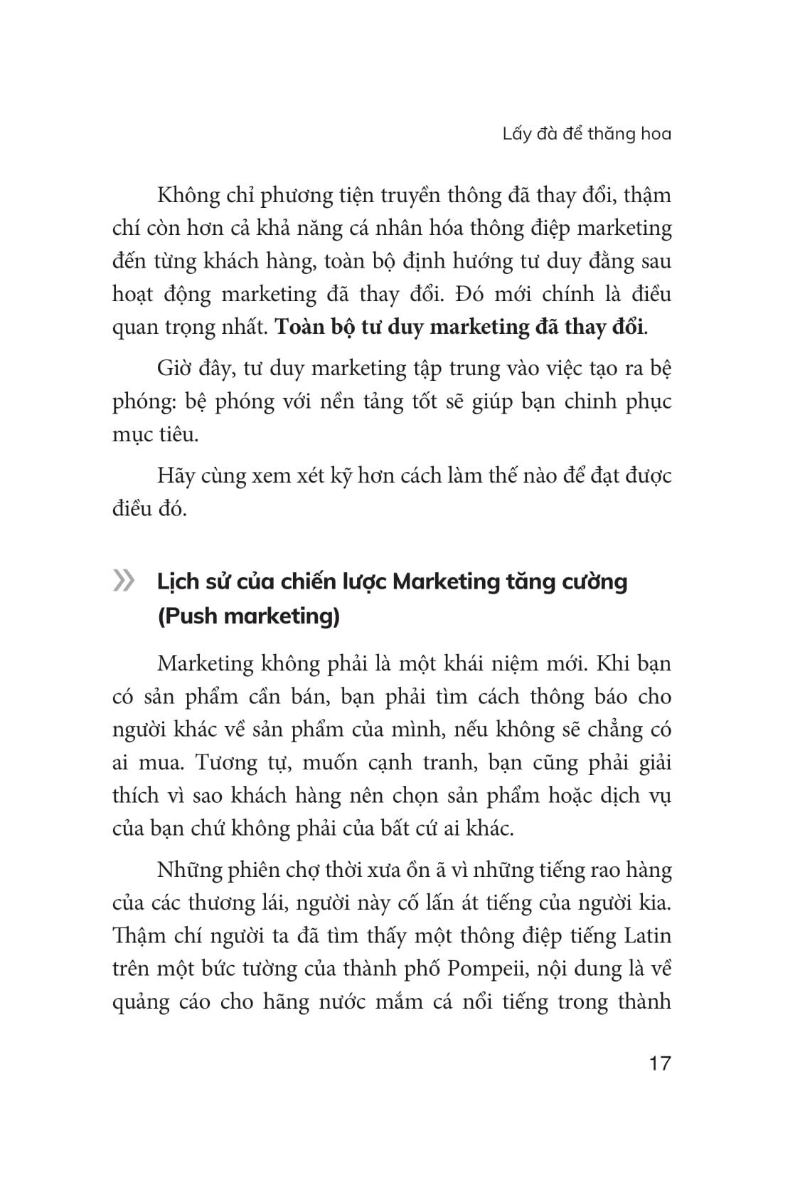 Marketing - Đột Phá Trước Khi Bị Đá
