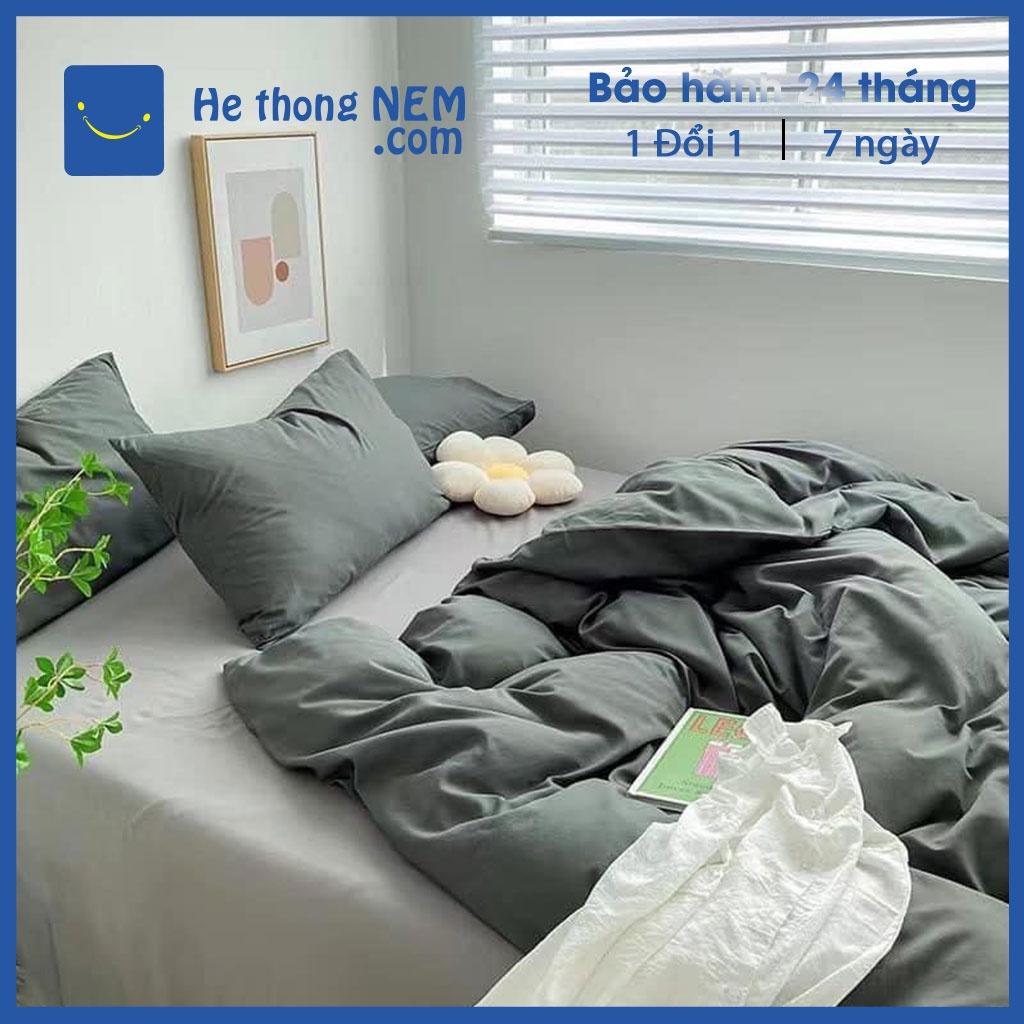 Bộ Ga Gối Cotton Tici 5 Món SERENA Cao Cấp Set Chăn Ga Trải Giường – Hệ Thống Nệm