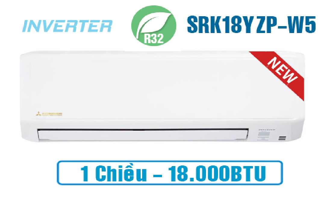 Máy lạnh Mitsubishi Heavy Inverter 2 HP SRK18YZP-W5 - HÀNG CHÍNH HÃNG - CHỈ GIAO HCM