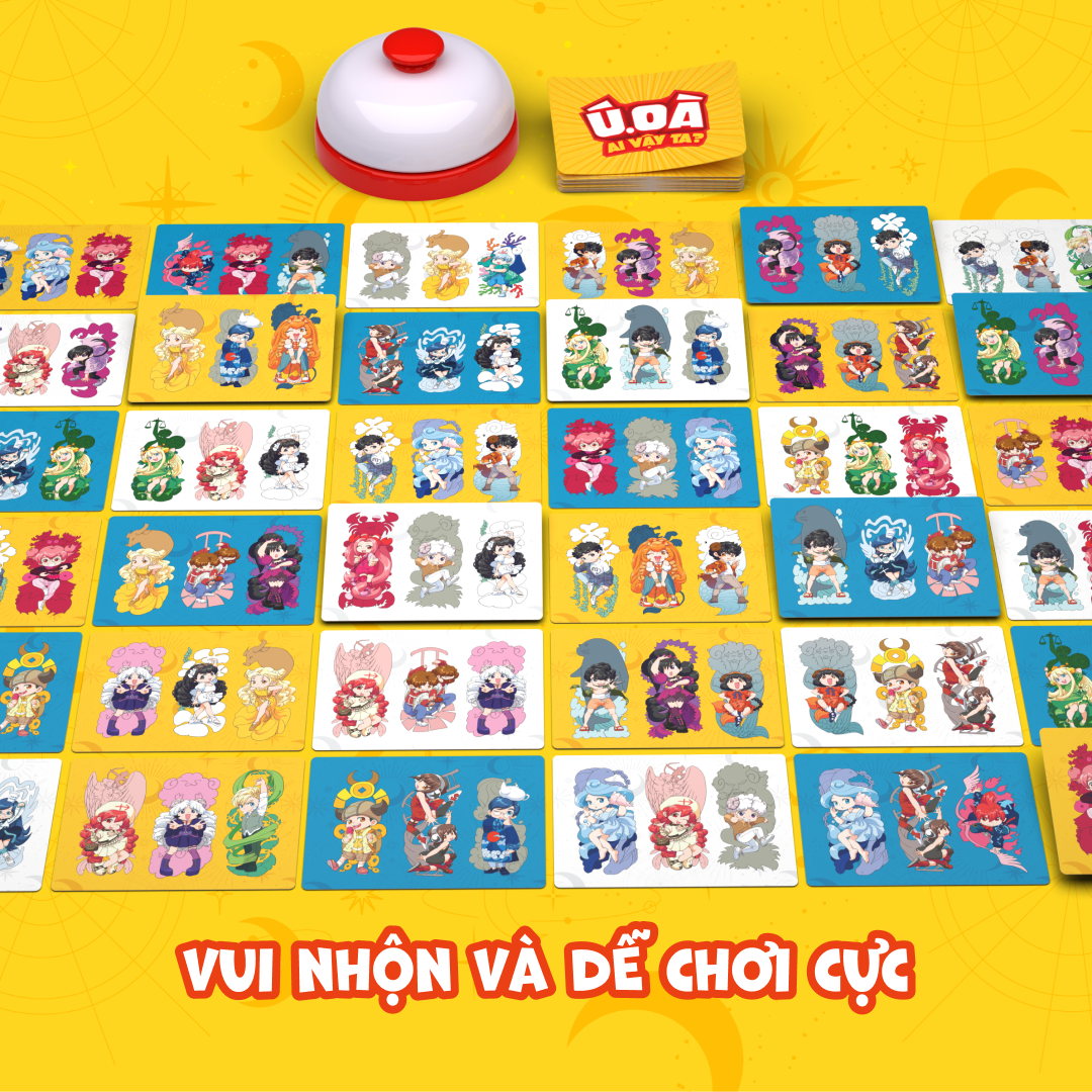 Ú ÒA - AI VẬY TA - Party Game Thẻ Bài LỚP HỌC MẬT NGỮ Mới Phát Hành 2023