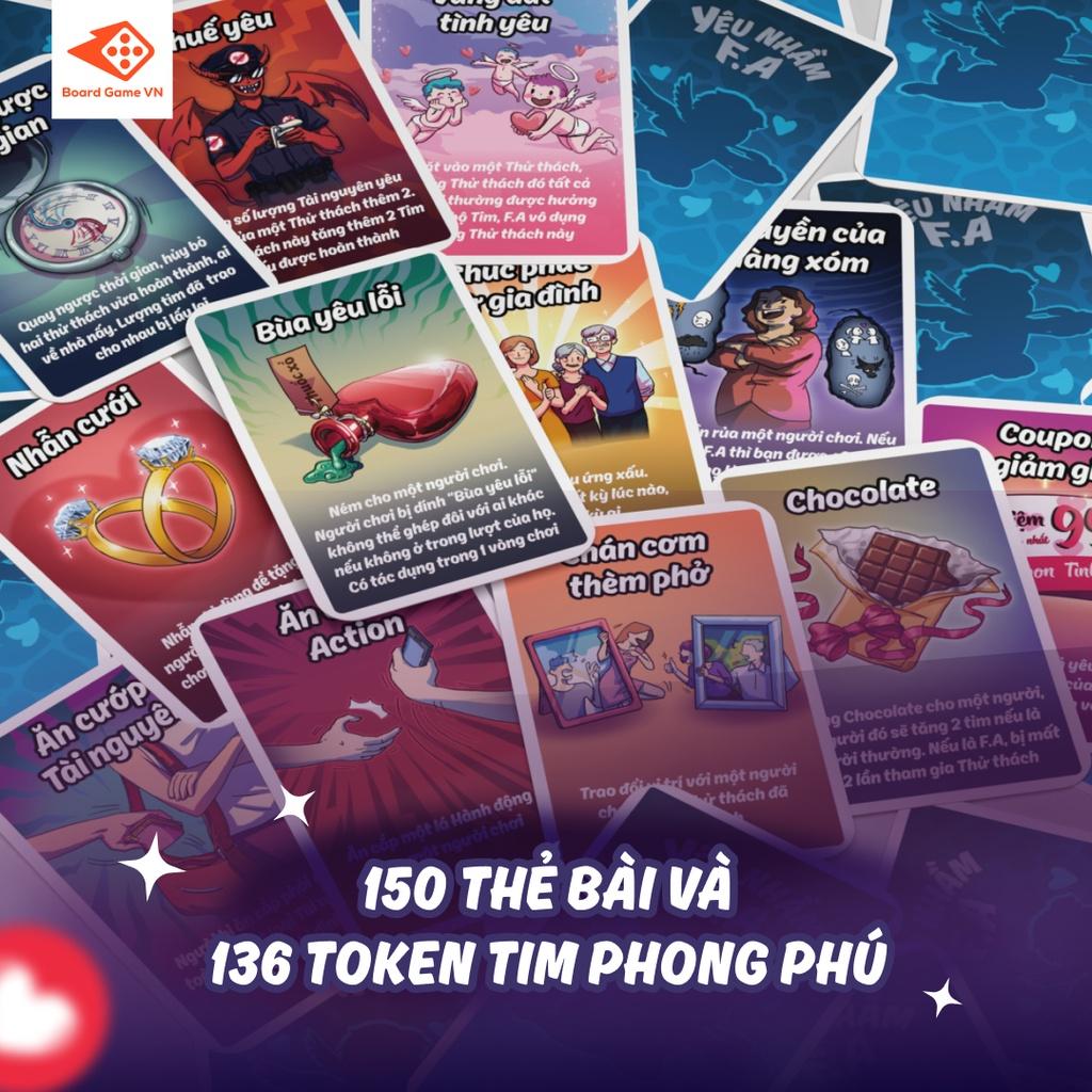 YÊU NHẦM F.A - Khi F.A là trùm cuối| Board game thẻ bài |Boardgamevn