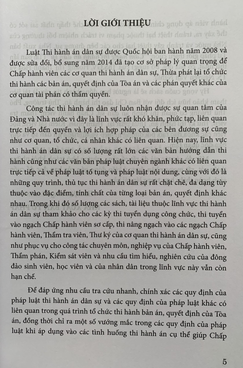 Cẩm nang thi hành án dân sự