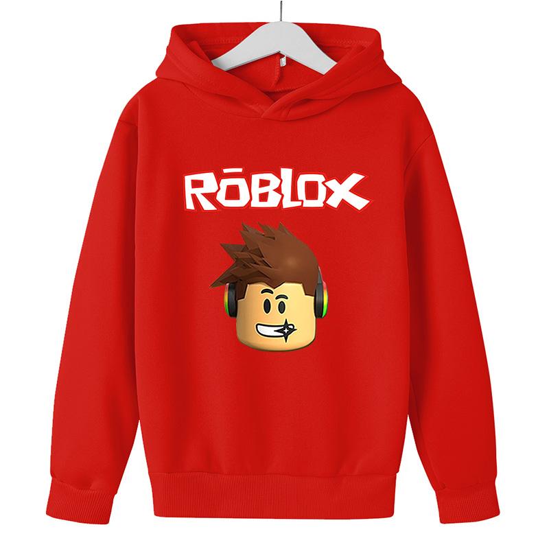 Hoạt Hình Áo Hoodie Robloxing Bé Gái Tay Dài Chạy Bộ Bé Trai Game Áo Áo Trẻ Em Quần Áo Trẻ Em Giày Thoáng Mát Phối 4 14 Năm