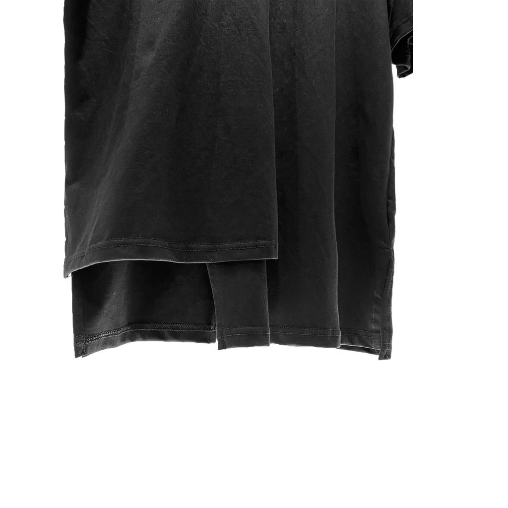Áo Phông Nam Nữ 12.DESTINY Chi Tiết Giả Áo Ba Lỗ Đặc Biệt Chất Liệu Cotton Premium Màu Đen