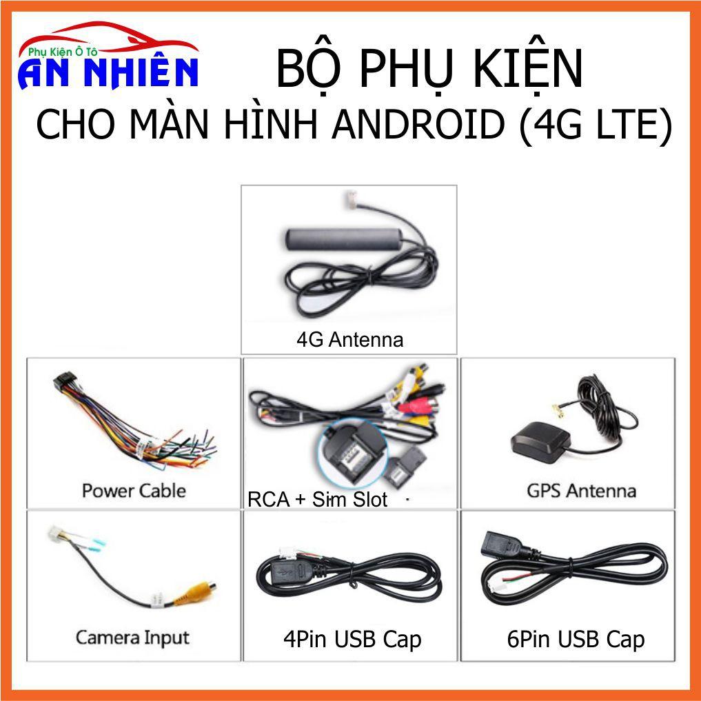 Đầu DVD Android Ô Tô Chạy Sim 4G, Thu Phát Wifi, Màn Hình 7inch Full HD