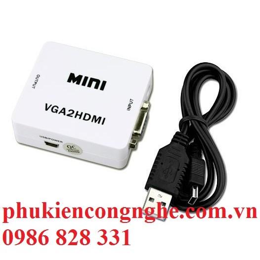 Bộ chuyển đổi VGA to HDMI cao cấp giá rẻ