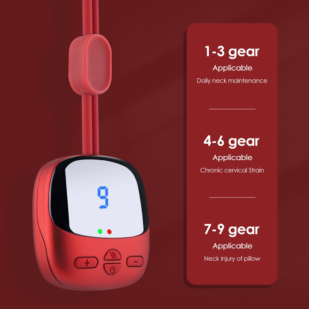 Máy Massage Vật Lý Vai Và Cổ Xung Điện LP-A7 Electric Neck Massager Smart TENS+EMS Portable