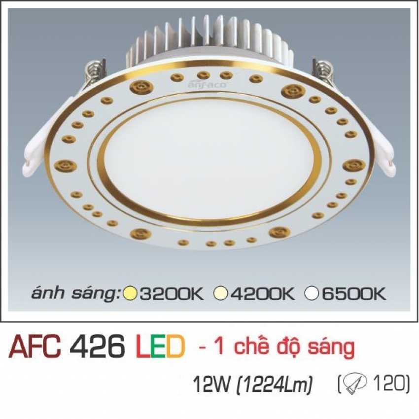Đèn LED âm trần downlight Anfaco AFC 426 - Hàng chính hãng