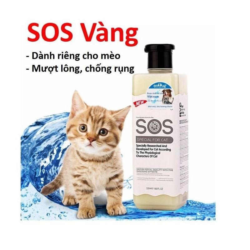Sữa Tắm SOS cho chó mèo 530ml các loại