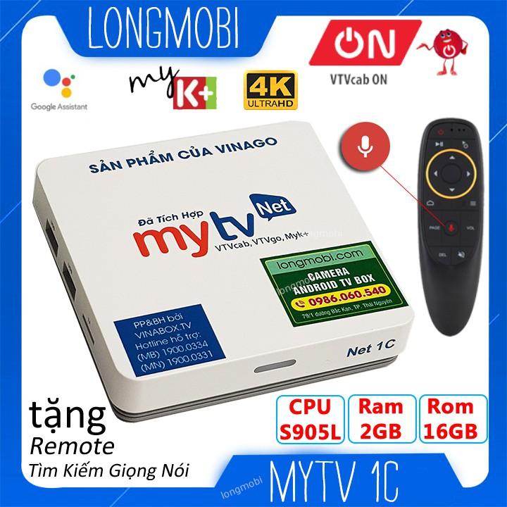 Mytv Net 1C VtvCab On Ram 2GB - Tivi Box Xem Truyền Hình 100 Kênh Bản Quyền 2021- Hàng Chính Hãng