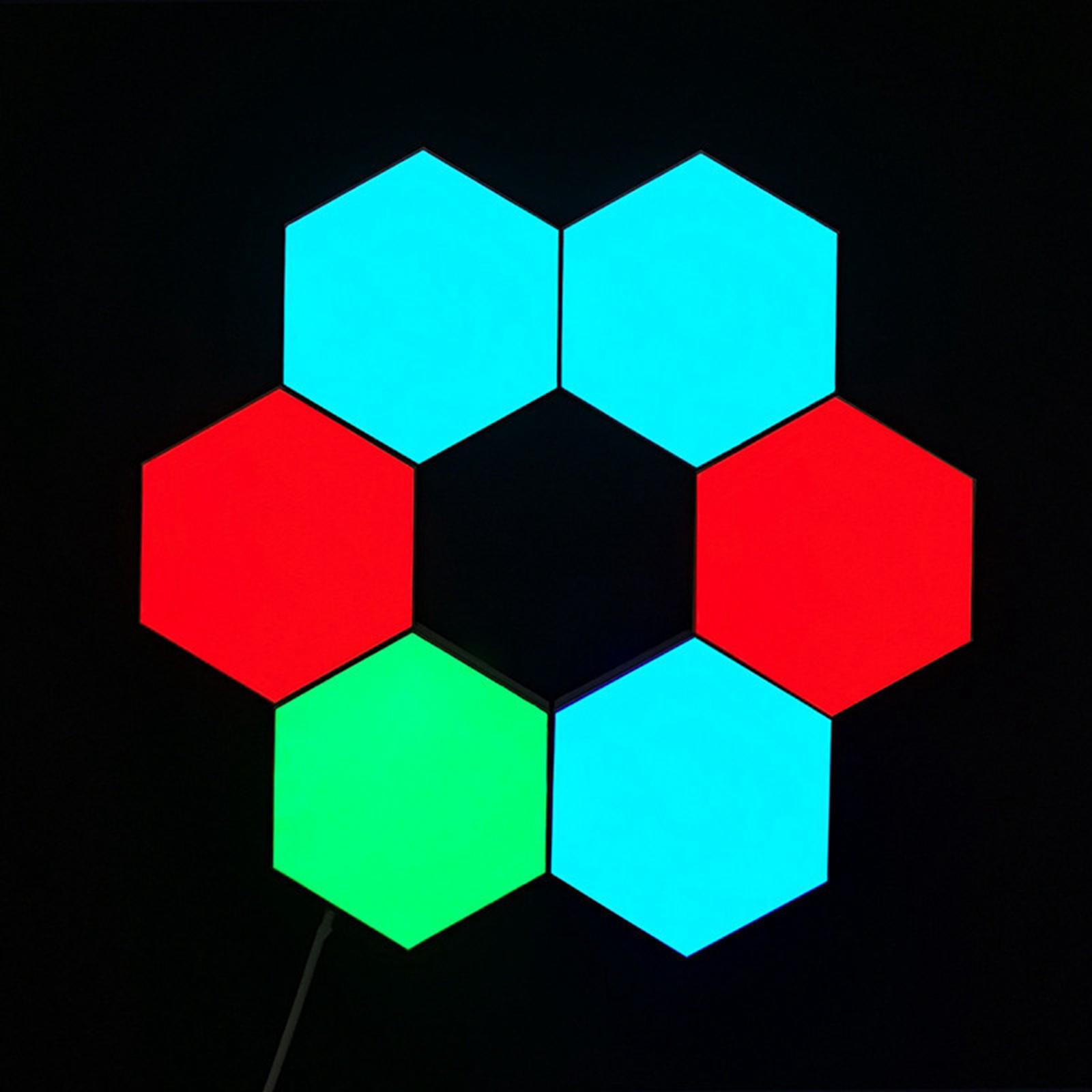 Hexagon Light Smart LED Wall Light APP Control Modular Light DIY Night Light