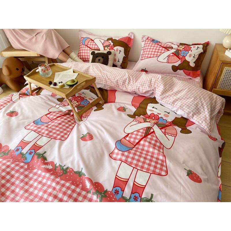 Bộ cotton poly 4 món hàng nhập