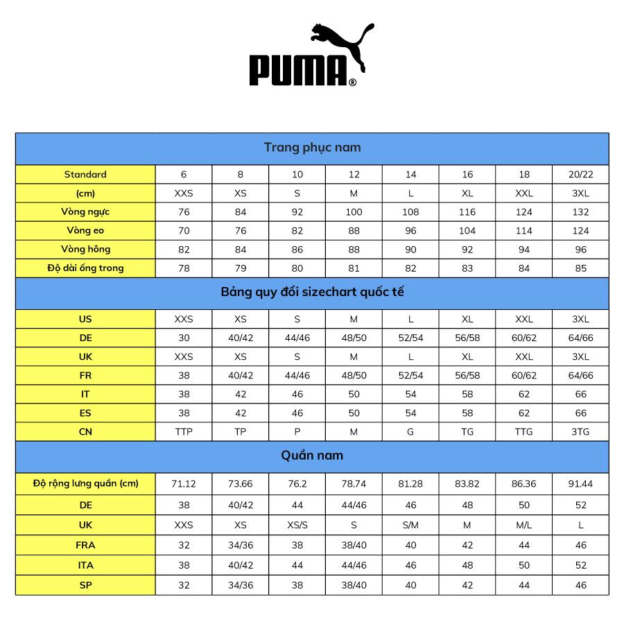 PUMA - Áo thun nam cổ tròn tay ngắn Puma x The Smurfs 622189