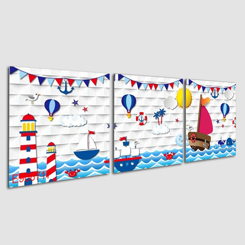 Tranh Treo Tường Trẻ em E908717- Tranh treo tường 3D