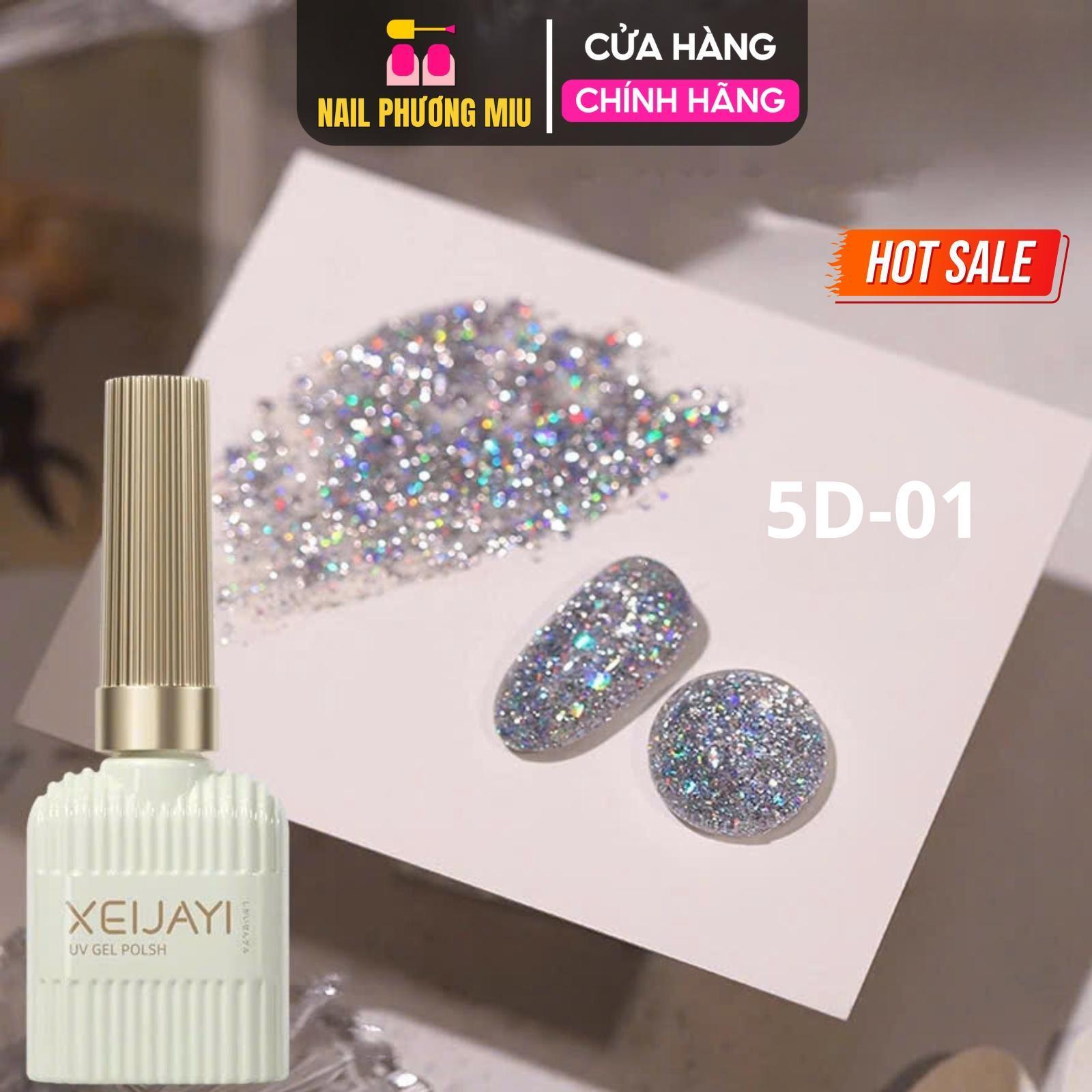 Sơn Gel Nhũ Đài Milan Siêu Sáng Làm Nail, Màu Bạc 02 Lấp Lánh Chai 15ml Cho Móng Lộng Lẫy, Bền Màu, Dễ Sử Dụng