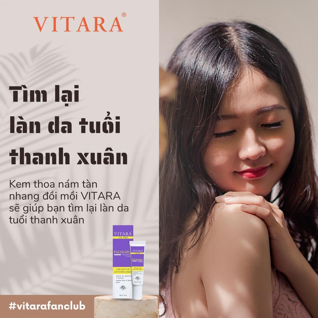 Kem thoa nám Vitara - TX PPE ngăn ngừa và giảm nám, tàn nhang, đồi mồi mới xuất hiện trên mặt 15g