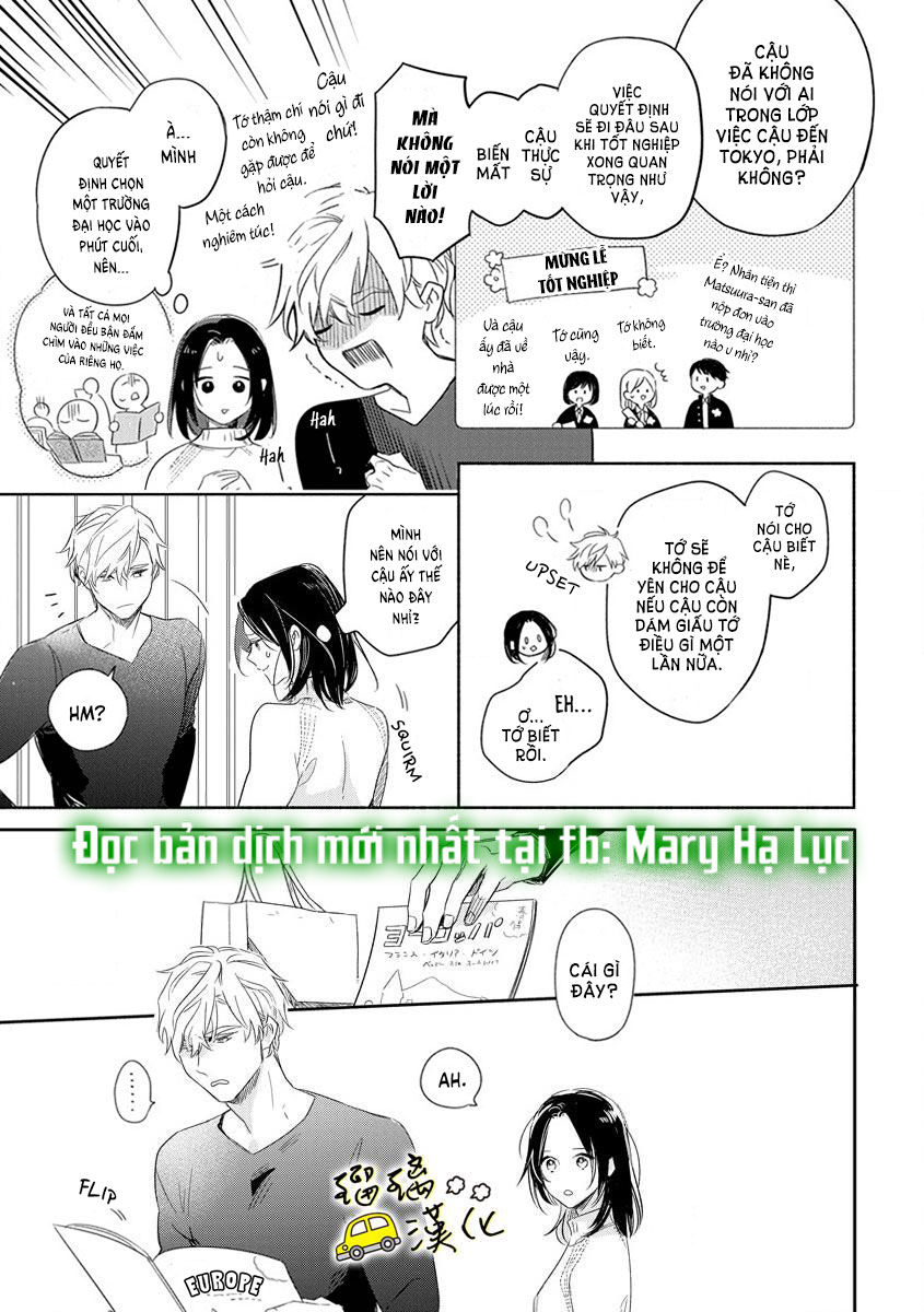 mối tình ngọt ngào của chàng trai nổi tiếng và cô nàng trầm lặng chapter 6.1 16