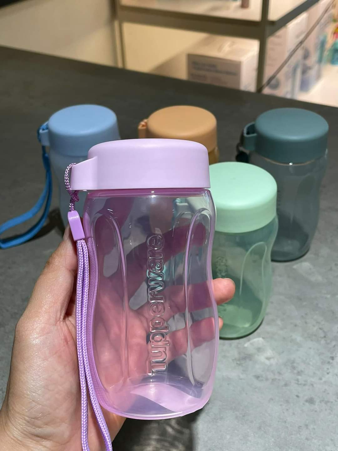 Bình nước Eco Bottle Gen II Nắp Vặn 310ml - Tupperware chính hãng - kín khí kín nước