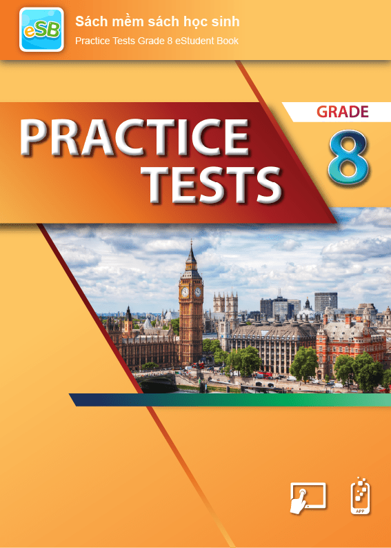 Hình ảnh [E-BOOK] Practice Tests Grade 8 Sách mềm sách học sinh