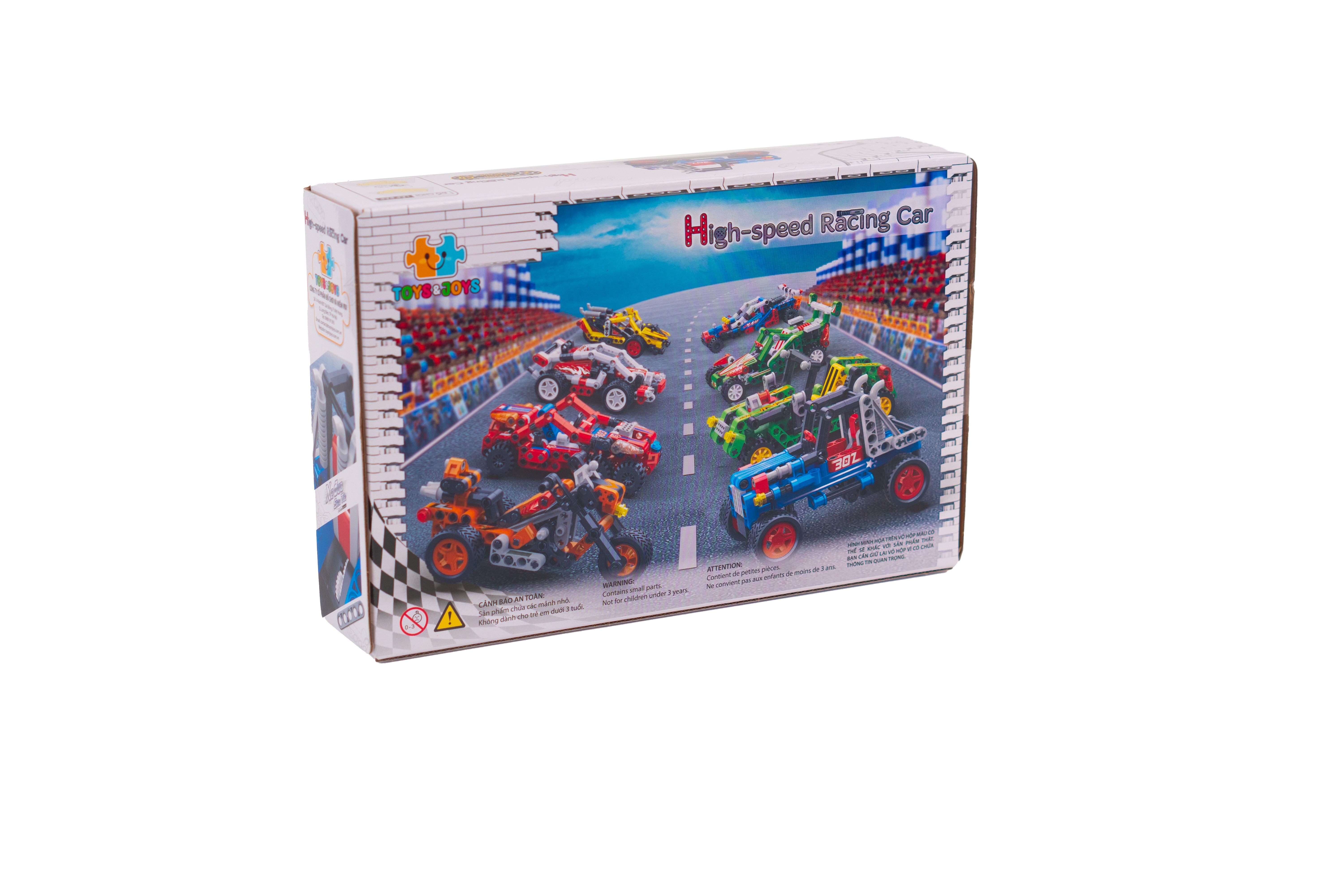 Đồ Chơi Lắp Ráp Toys &amp; Joys Chủ Đề Xe Đua (5-12 tuổi)