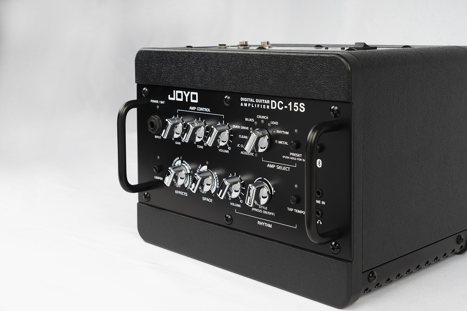 Joyo DC-15S Digital rechargeable Bluetooth guitar amp - Amplifier Guitar Joyo DC-15S Kèm Footswitch có Pin, Bluetooth