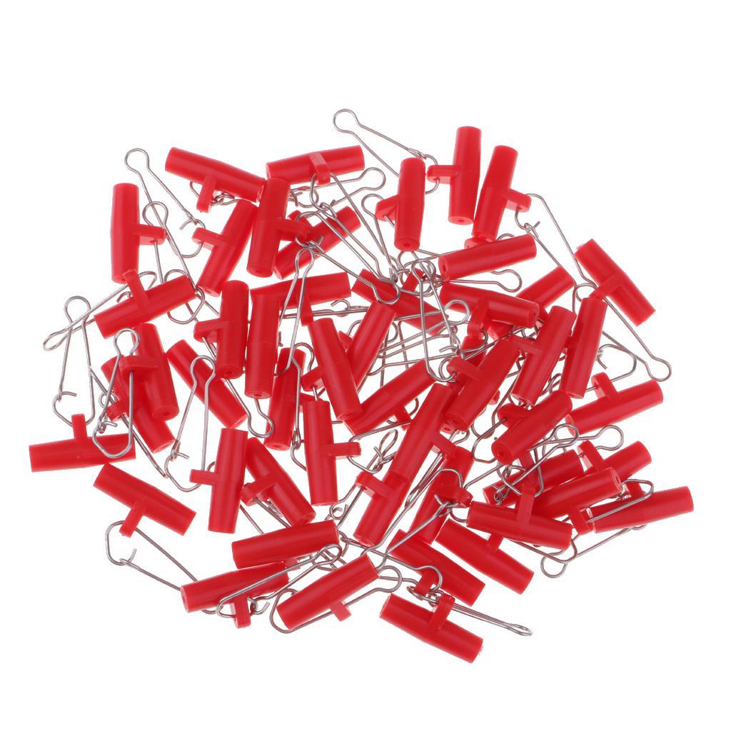 50 Pieces Sinker Slides with Nice Snaps