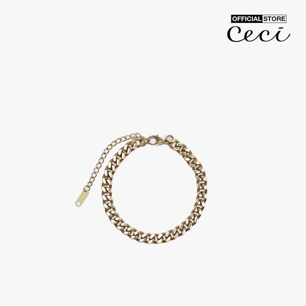CECI - Vòng đeo tay nữ dạng mắc xích to cá tính CC3-01000054-27