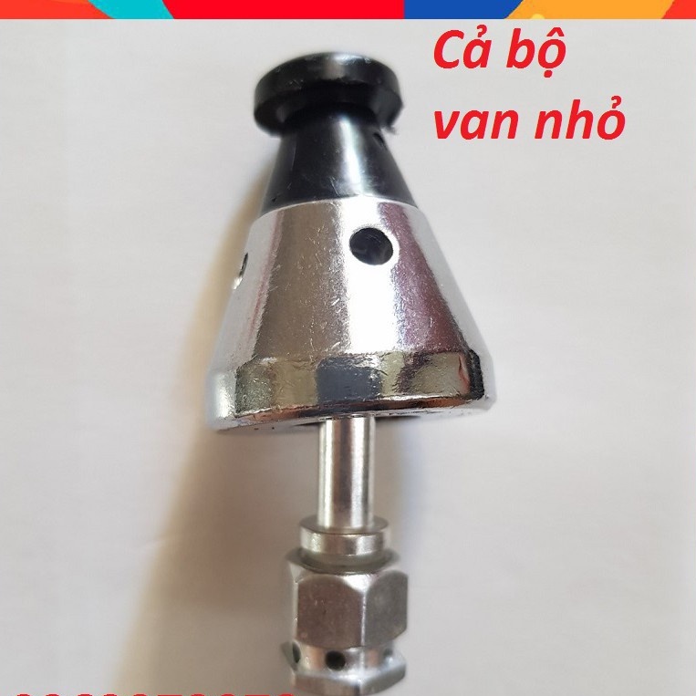 Combo van và chân van nồi áp suất 6mm -phukiennoiapsuat