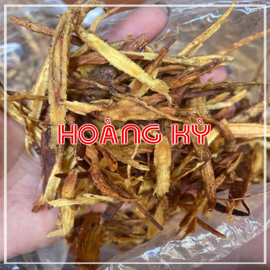 Hoàng kỳ vị thuốc bắc khô sạch đóng gói 500gram