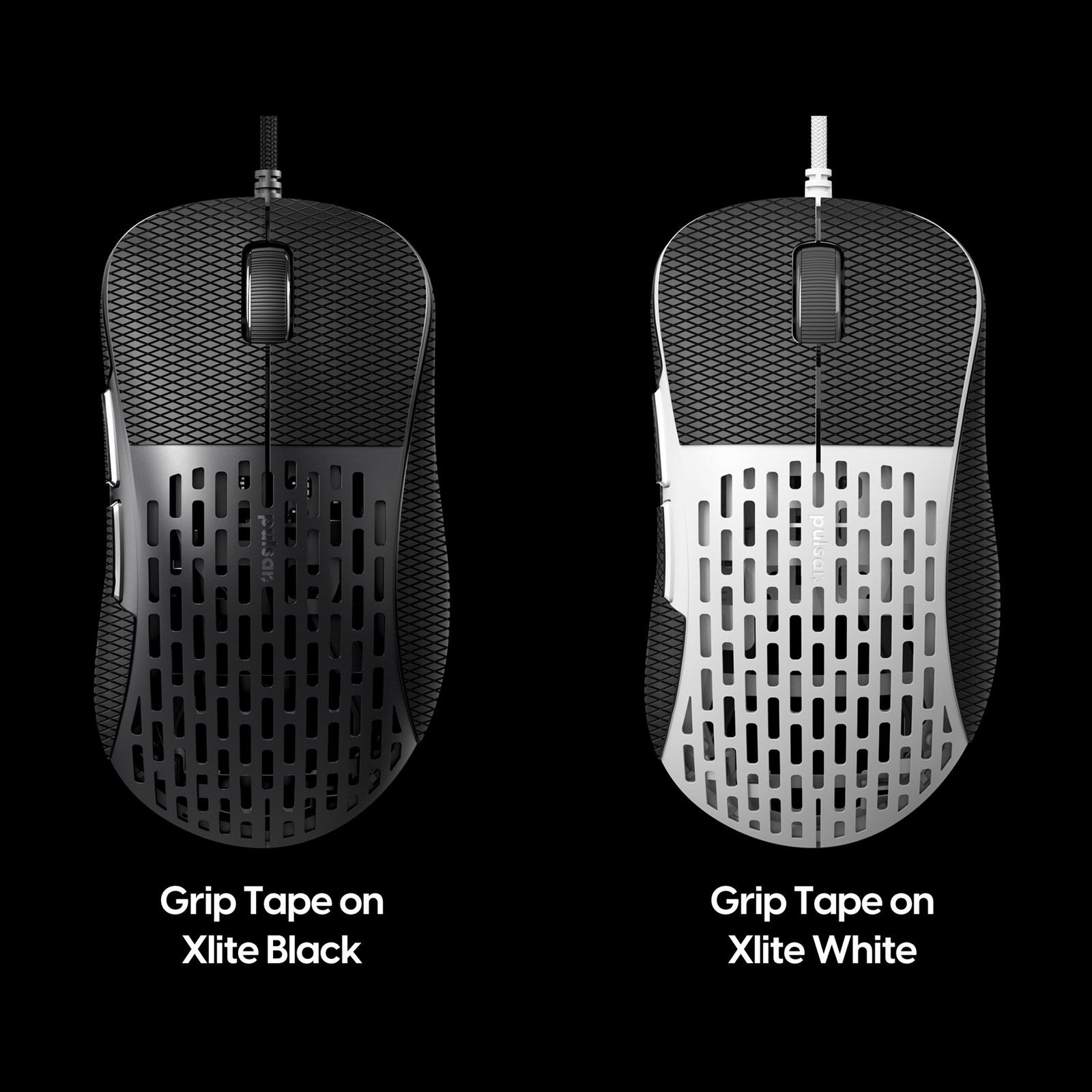 Grip tape cho chuột Pulsar Xlite / Xlite Wireless / Xlite Wireless V2 - Loại mềm - Hàng chính hãng