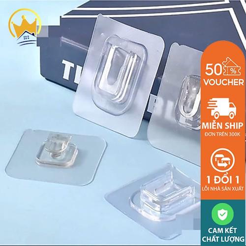 ] Combo 10 móc chữ U+ chữ A dán tường đa năng