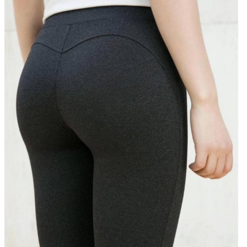 Quần legging nữ dài nâng mông 3 màu, quần legging dài bigsize