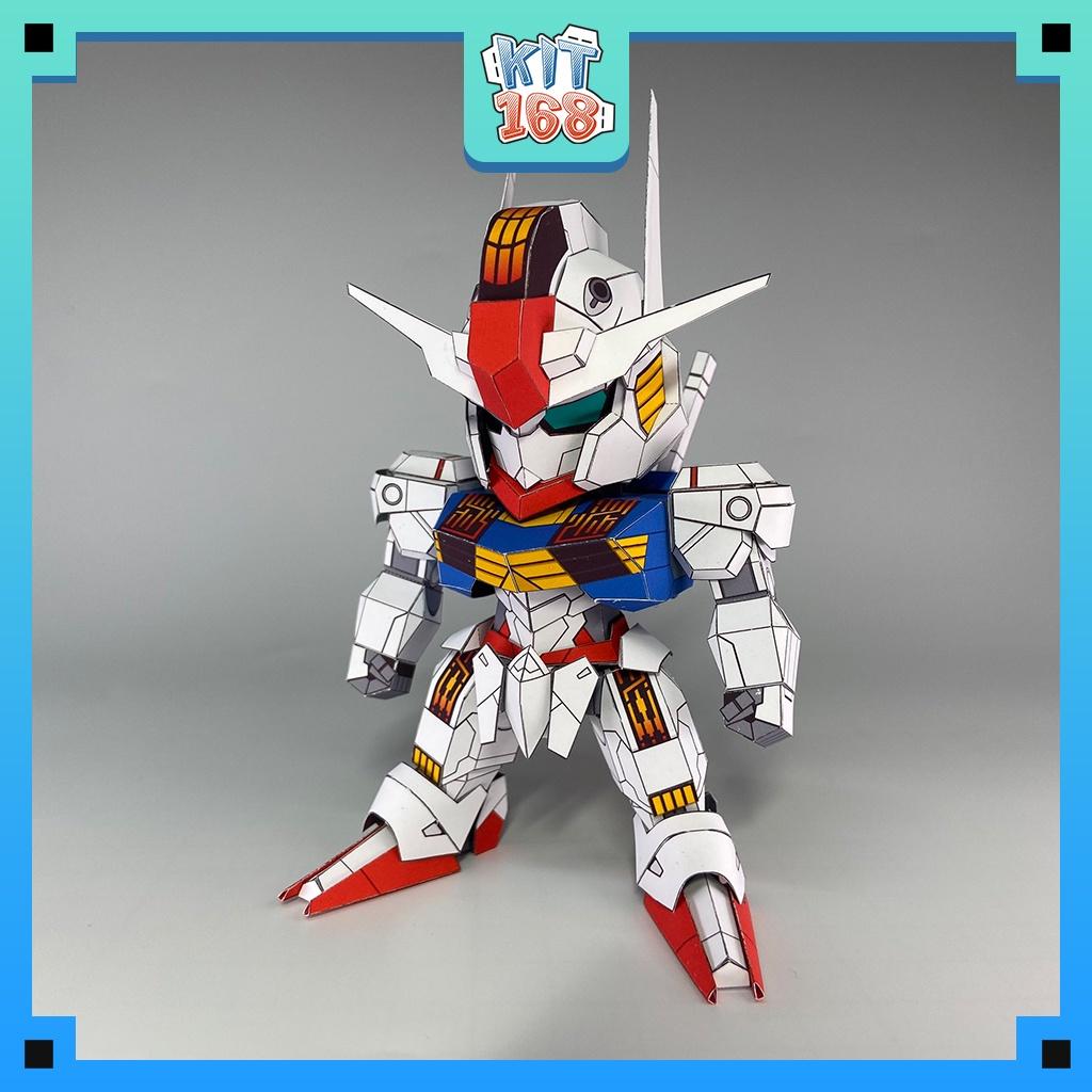 Mô hình giấy Anime Game Robot SD The XVX-016 Gundam Aerial - Mobile Suit Gundam the Witch from Mercury