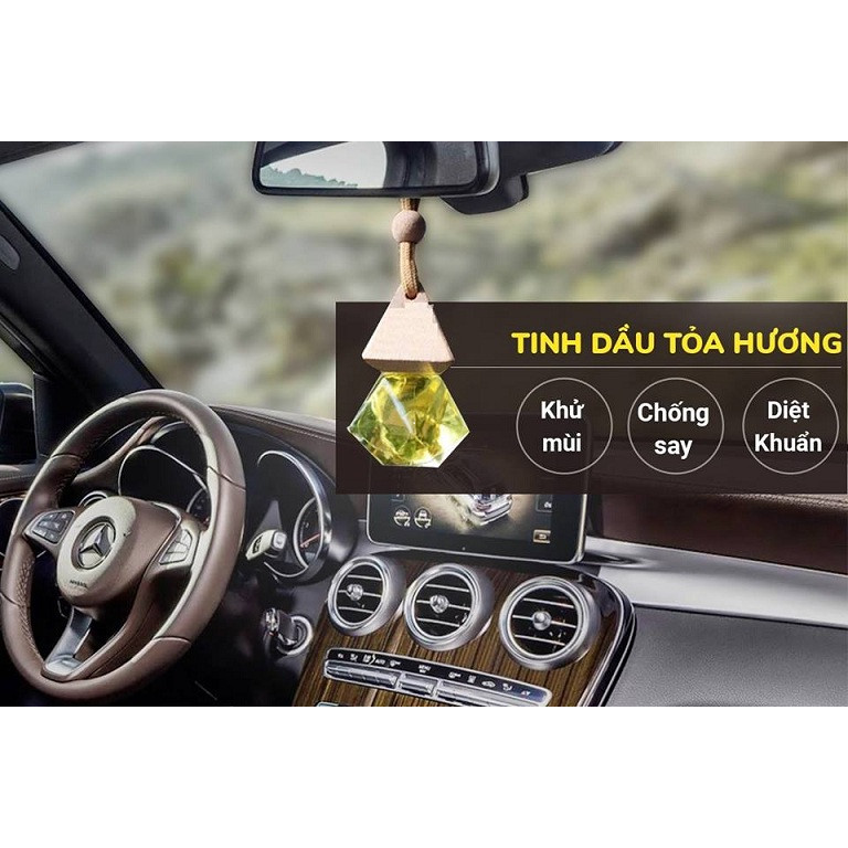 Tinh Dầu Treo Xe Nguyên Chất 100% 16 Loại - Mùi Tùy Chọn