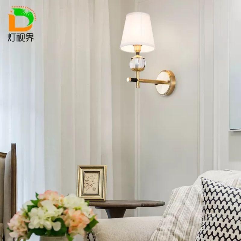 Đèn tường chao vải, đèn ngủ, đèn cầu thang, đèn phòng khách