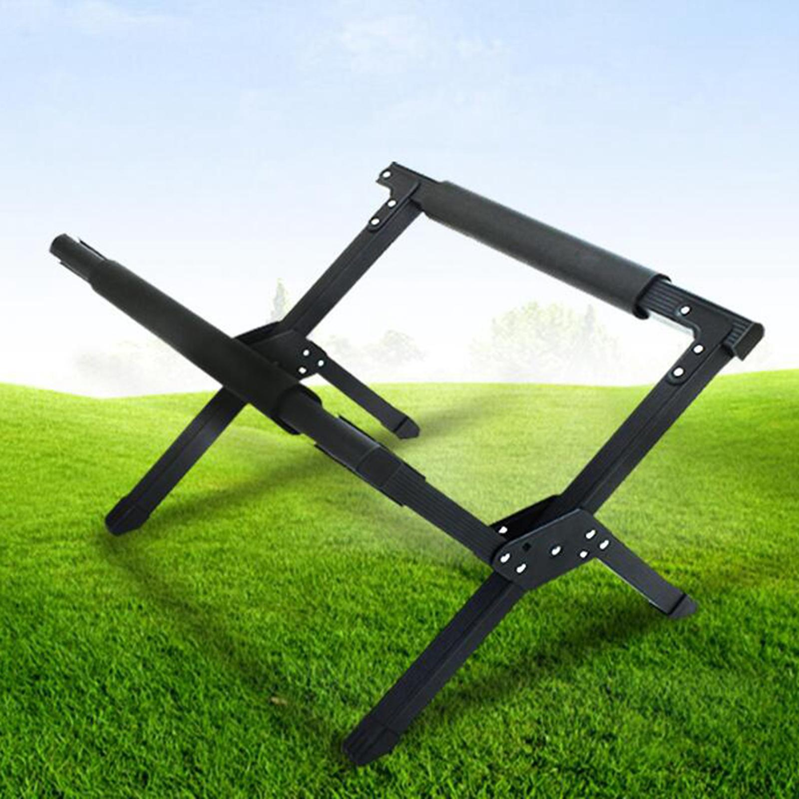 Outdoor Cooler Box Stand Camping Ice Box Alloy Sturdy Bucket Holder Bracket