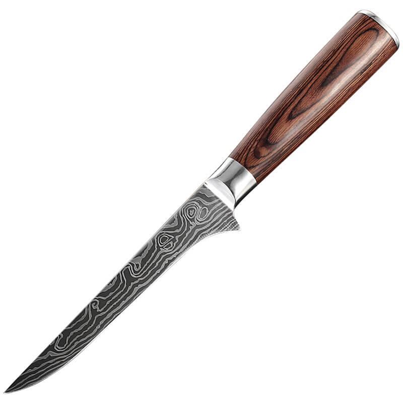 DAO - DAO BẾP NHẬT BẢN CLASSIC BONING THÉP DAMASCUS MÃ LDT120 VNS