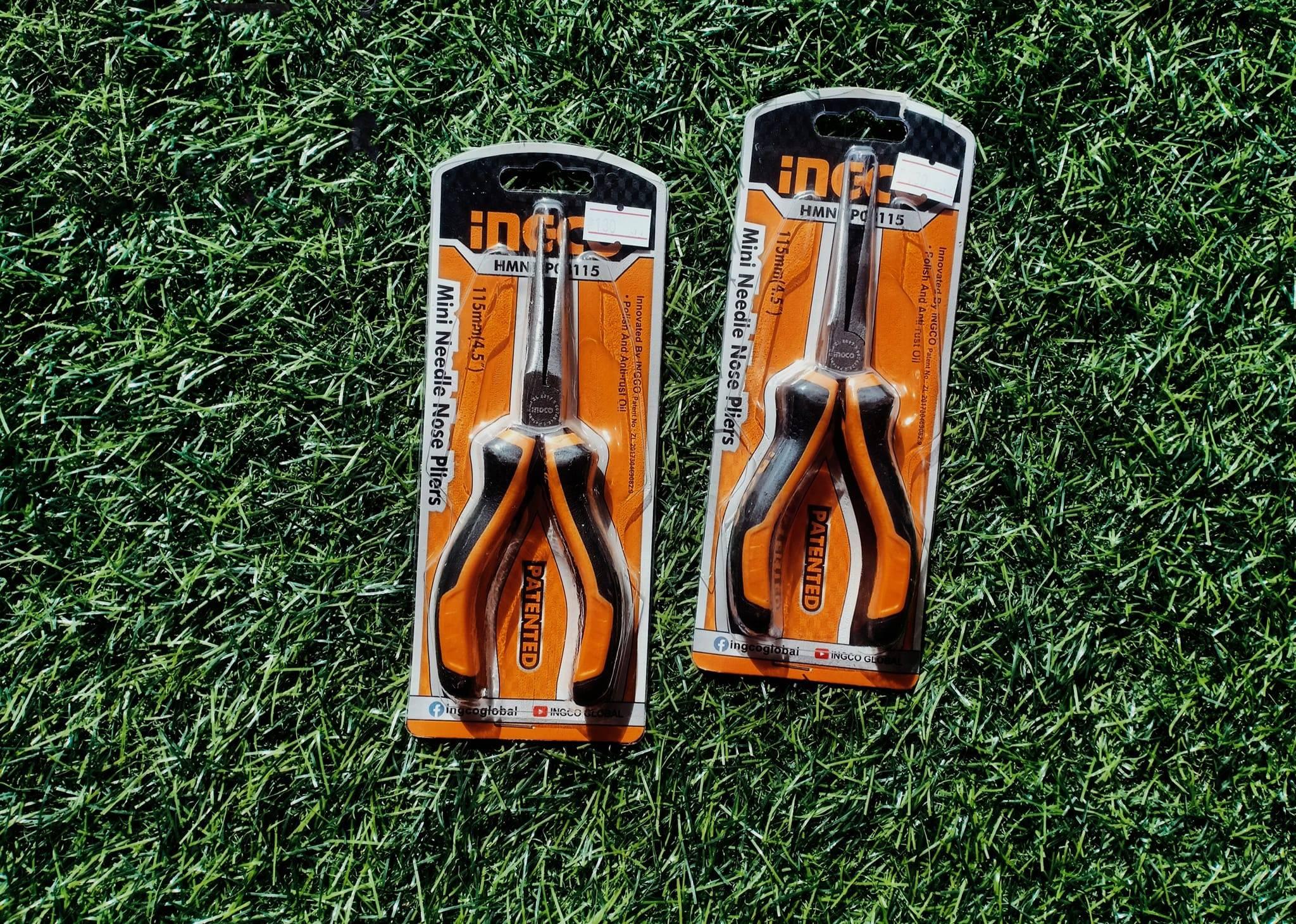 KÌM GẮP MŨI KIM MINI INGCO HMNNP08115 - HÀNG CHÍNH HÃNG