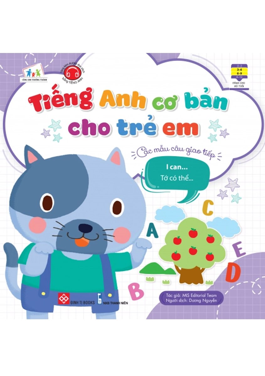 Tiếng Anh Cơ Bản Cho Trẻ Em - Các Mẫu Câu Giao Tiếp - I Can... - Tớ Có Thể... _DTI