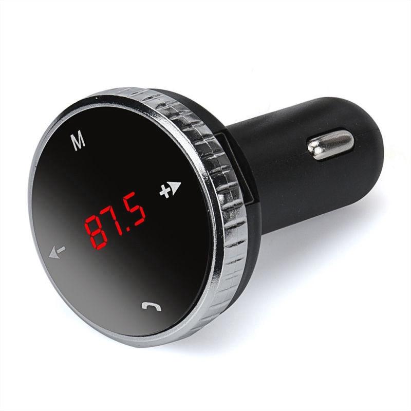 Bộ phát FM FM trong xe không dây Bộ điều hợp vô tuyến MP3 Bộ sạc xe hơi Bộ sạc USB
