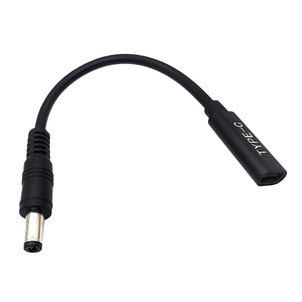 Type C Socket Up to 5.5 X 2.1 Mm Plug Power Supply Cable Power Supply Cable with