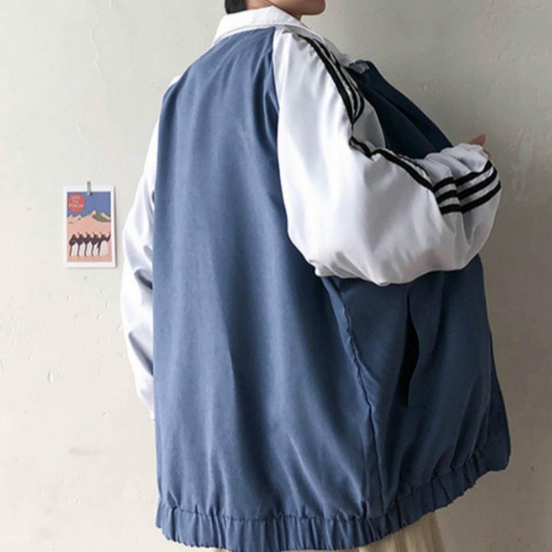 Áo khoác bomber unisex Áo bomber bóng chày ulzzang 3 SỌC Siêu chất