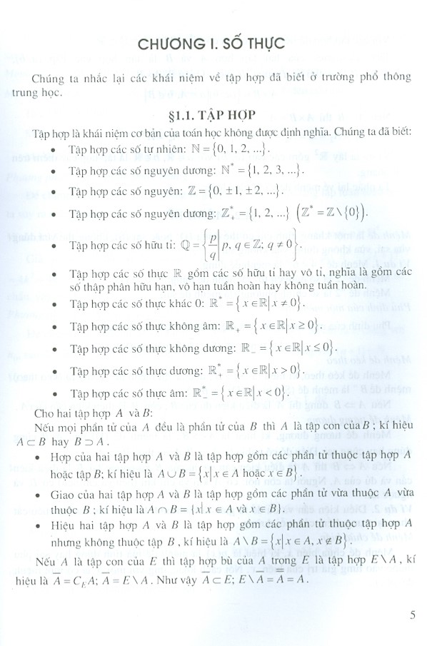 Toán Học Cao Cấp - Tập 2: Giải Tích