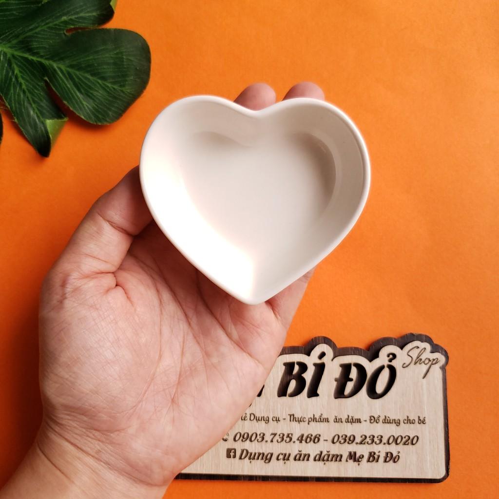 Bát Ăn Dặm Gốm Sứ Cho Bé Kiểu Nhật Màu Trắng Dễ Thương Shop Mẹ Bí Đỏ N09TR