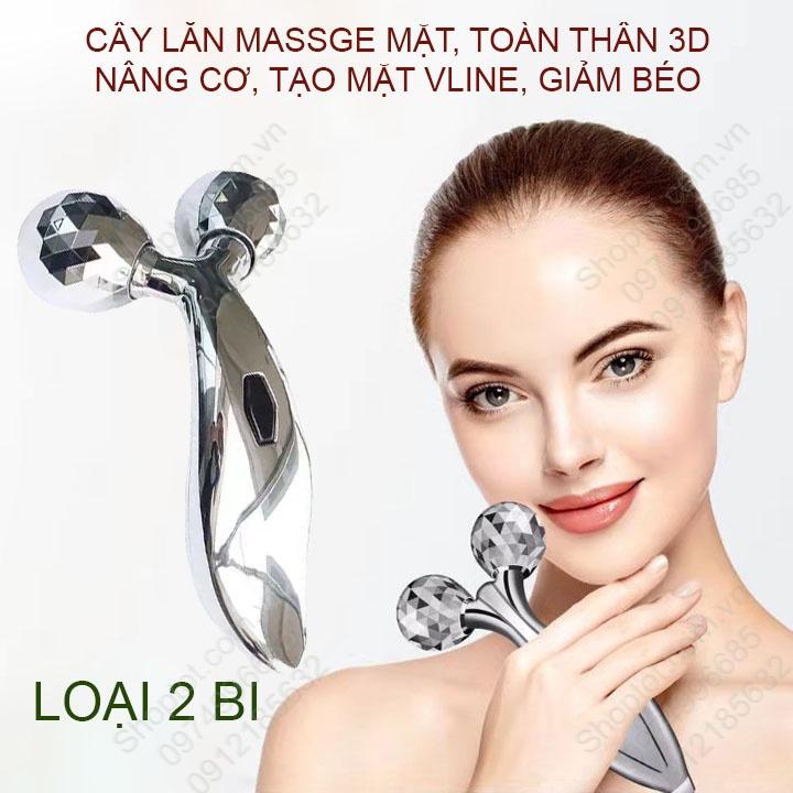 Dụng cụ lăn massge mặt, toàn thân 3D, tạo mặt Vline, săn chắc cơ, giảm mỡ