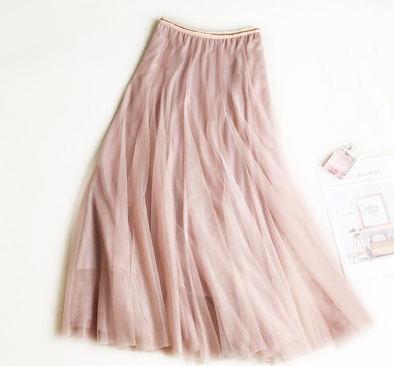 Chân váy lưới tutu xòe nhiều tầng VAY49 free size