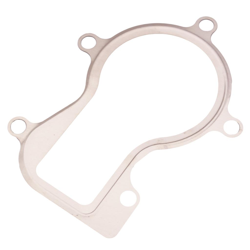 2x Stainless Steel Turbo Oil Feed Inlet Flange Gasket Adapter Kit For HOLSET